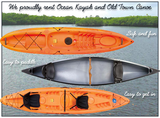 Rental Canoes and Kayaks
