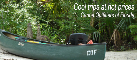 Canoe Outfitters Prices