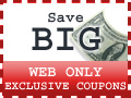Click here for web only savings!